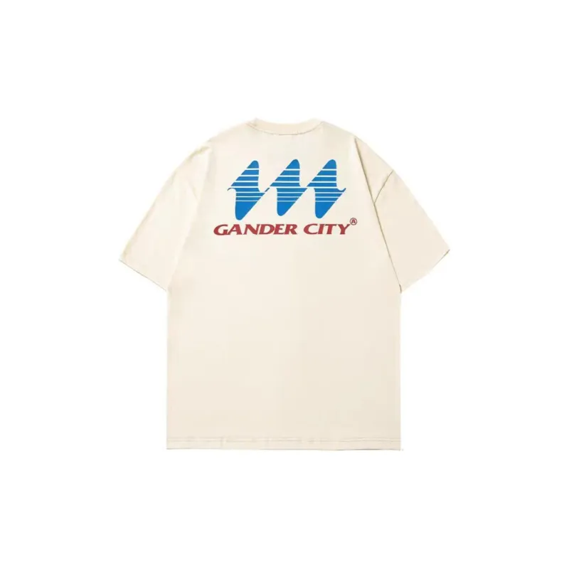 ASW ONLINE T-Shirt Unisex Cream Apricot-1