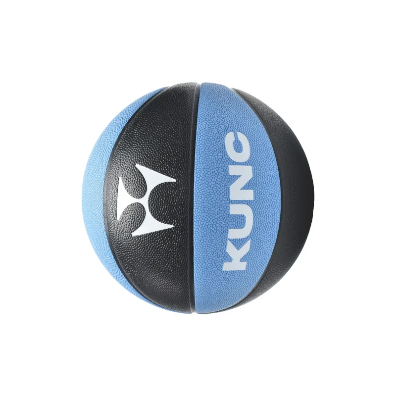 Sijue PU Basketball Blue Black Size 7 Training Unisex-3