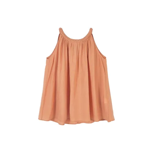 XIANGYING Chiffon Shirts Women's Orange