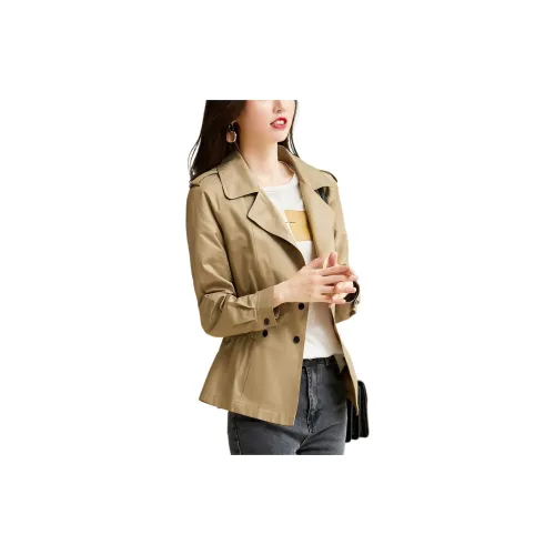 Mo Han Yi Mei Business Suits Women's Khaki