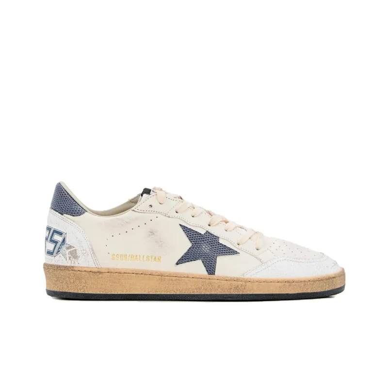 Golden Goose Ballstar Low Top Skateboard Shoes Men's White-1
