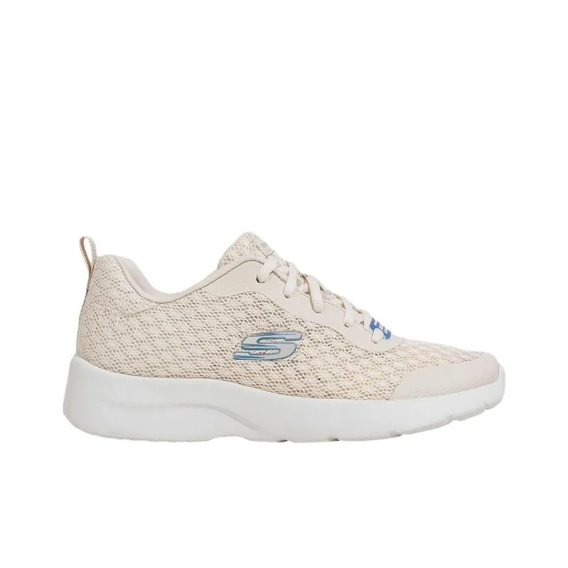 Skechers Dynamight 2.0 Low Top Sneakers 'Cream White Blue' Women's-1
