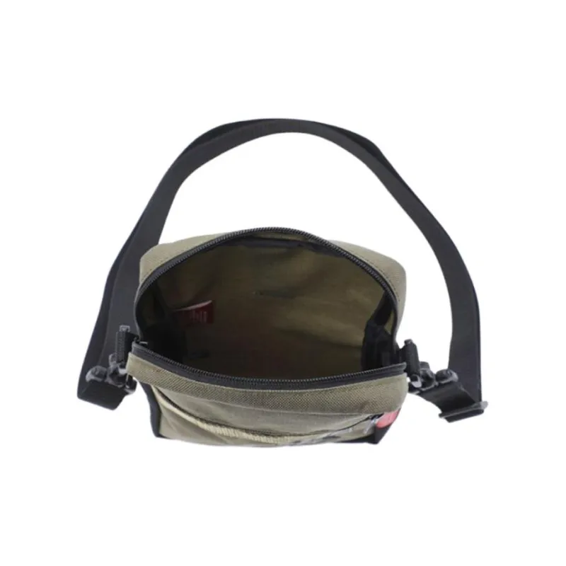 Manhattan Portage CORDURA Classic Fabric Shoulder Bag Crossbody Bag Extra Small Men's Khaki & Black-6