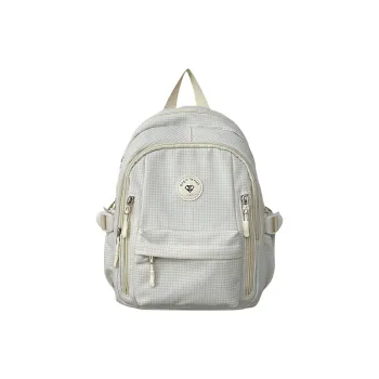MOK Nylon Backpack Women's White/Gray/Purple/Yellow/Green