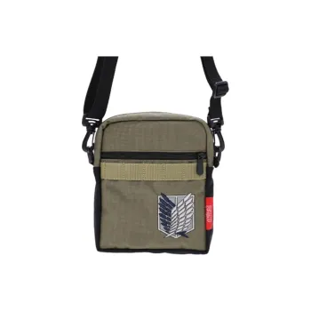 Manhattan Portage CORDURA Classic Fabric Shoulder Bag Crossbody Bag Extra Small Men's Khaki & Black