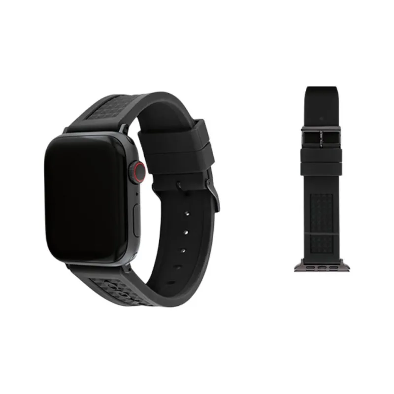 COACH Apple Compatibility Watch Band 38/40mm Rubber Material-0