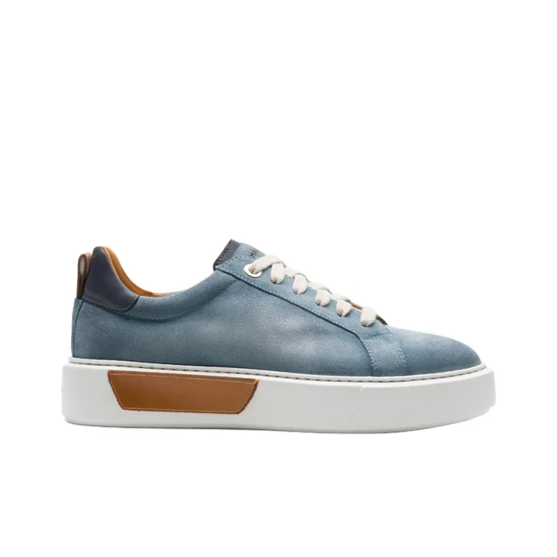 Magnanni Amelia Low-Top Skateboard Shoes Women's Sky Blue-1