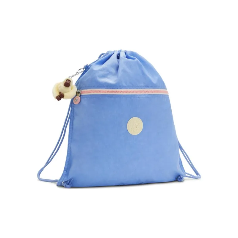 Kipling Polyamide Backpack Medium Size Women's Sweet Blue-1
