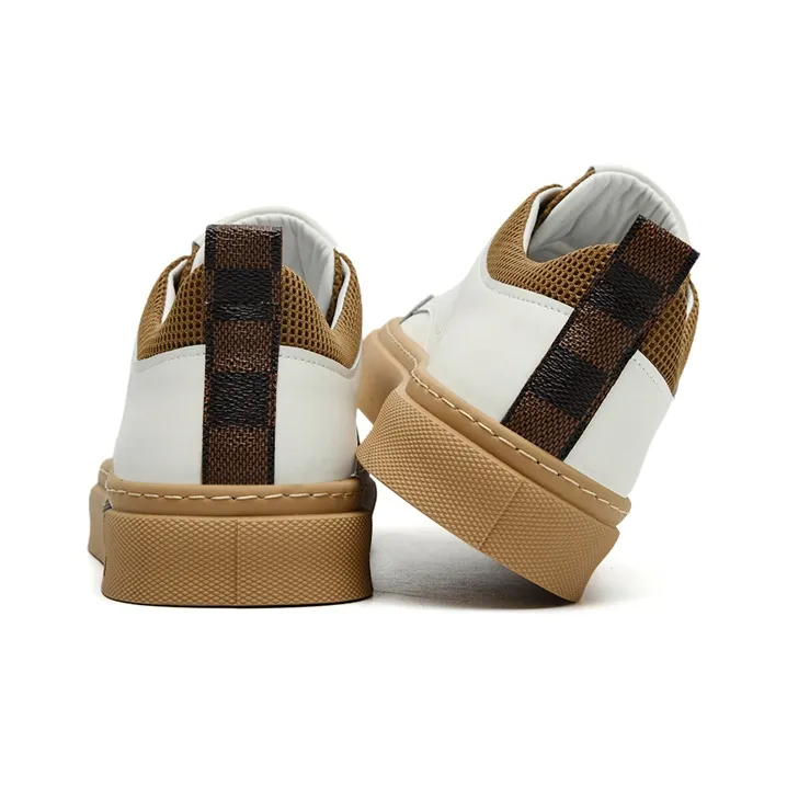 SEPTWOLVES Anti-Slip And Wear-Resistant Height Increasing Low-Top Skateboard Shoes Men's-10