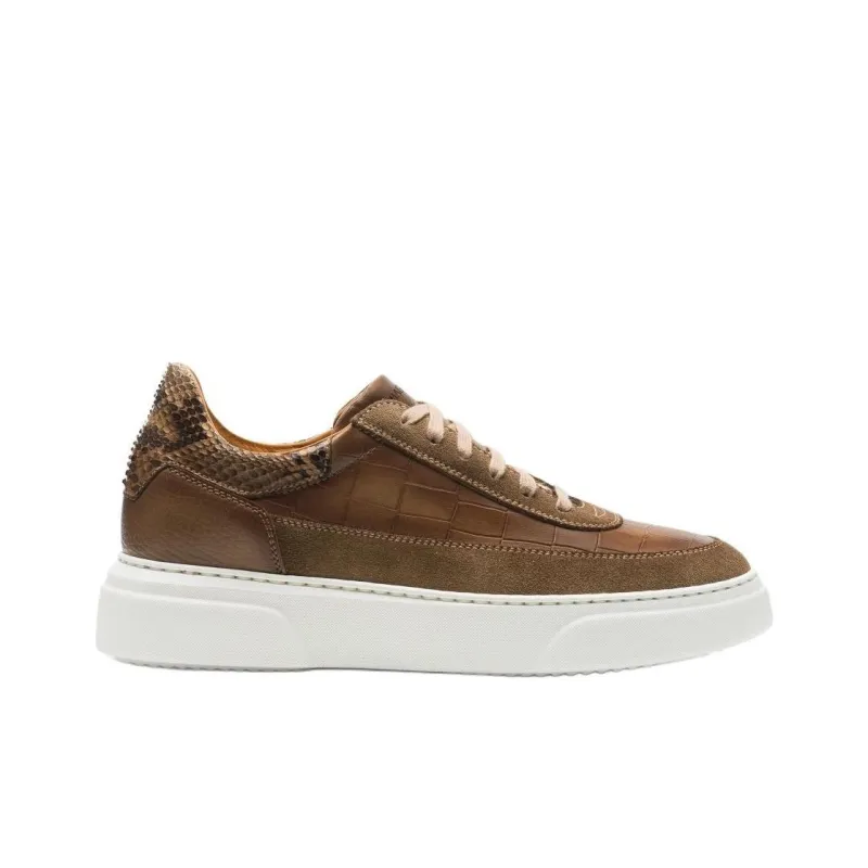 Magnanni Mia Low-Top Skateboard Shoes Women's Light Brown-1