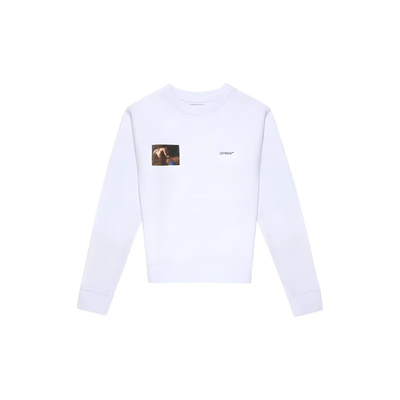 OFF WHITE FW20 Sweatshirt Men's White-1