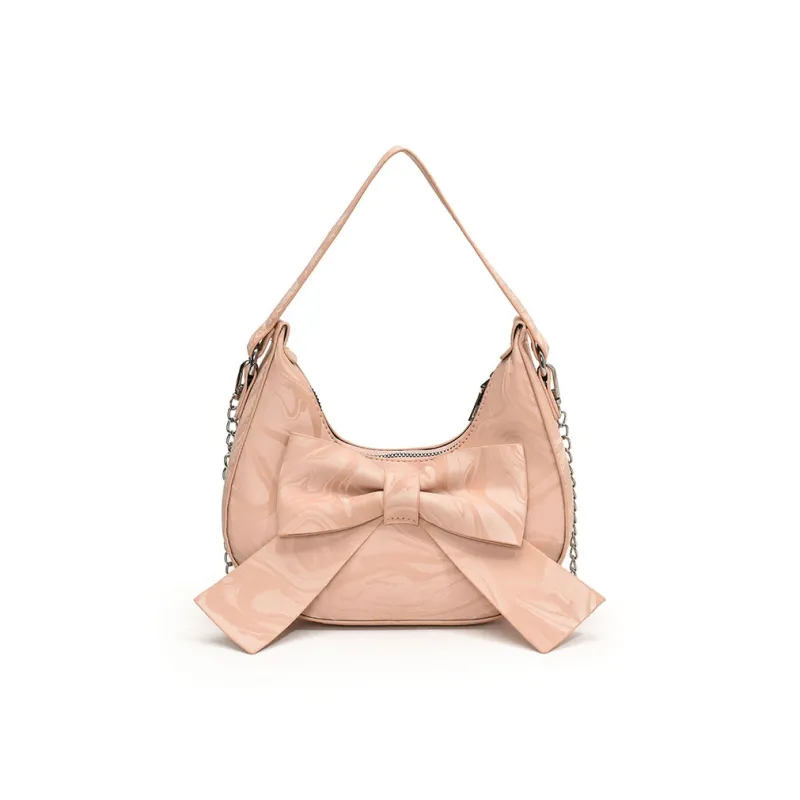 SUPERCUTE Pu Handbag Crossbody Bag Shoulder Bag Regular Women's Black/White/Pink/Silver-10