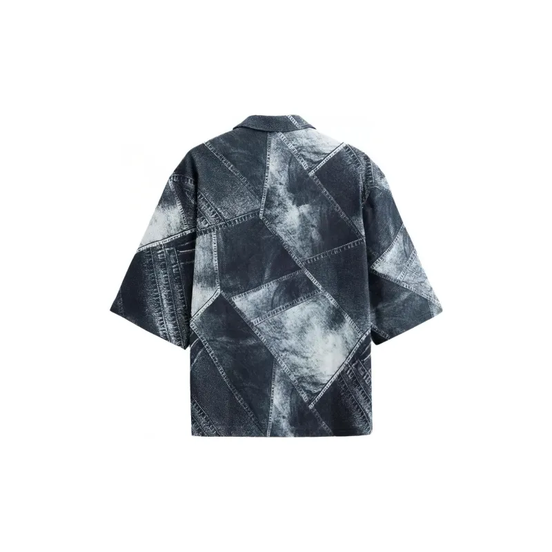 ZARA Denim Jackets Men Print-1