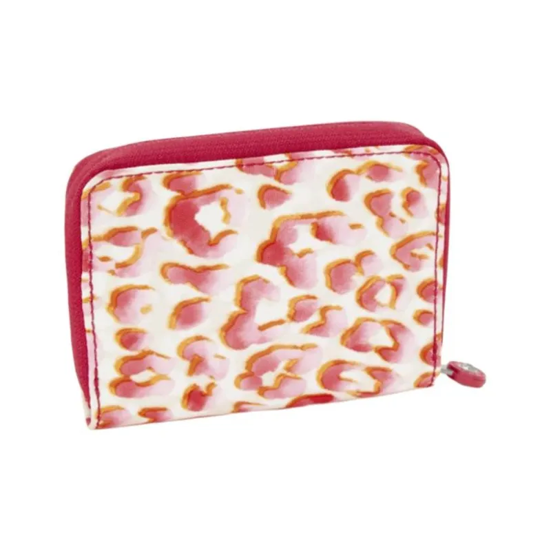 Kipling Recycled Polyester Wallet Medium Size Women's Orange Pink-2