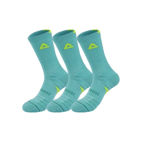 PEAK Elegator 10 Basketball Socks Unisex 3 Pack