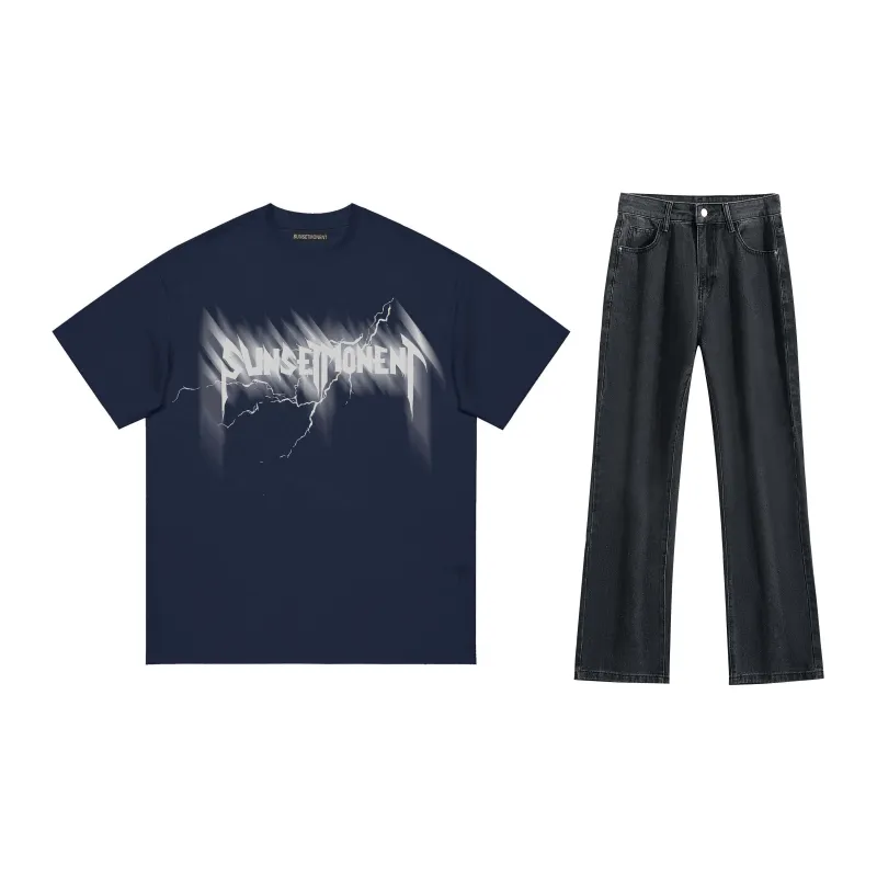 SUNSETMONENT Casual Sportswear Unisex-5
