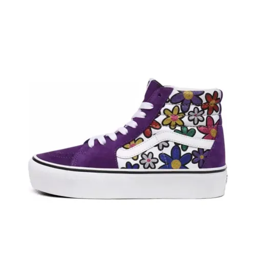 Vans Sk8-Hi Platform 2 'Glitter Daisies'