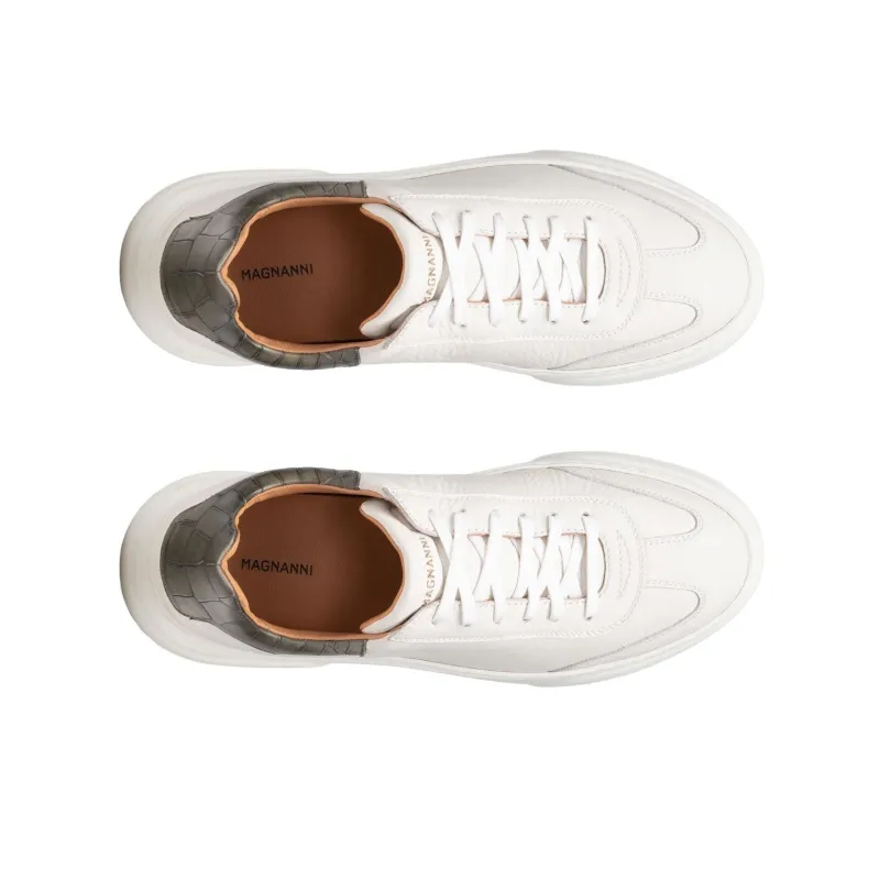 Magnanni Savanna Low-Top Skateboard Shoes Women's White-3