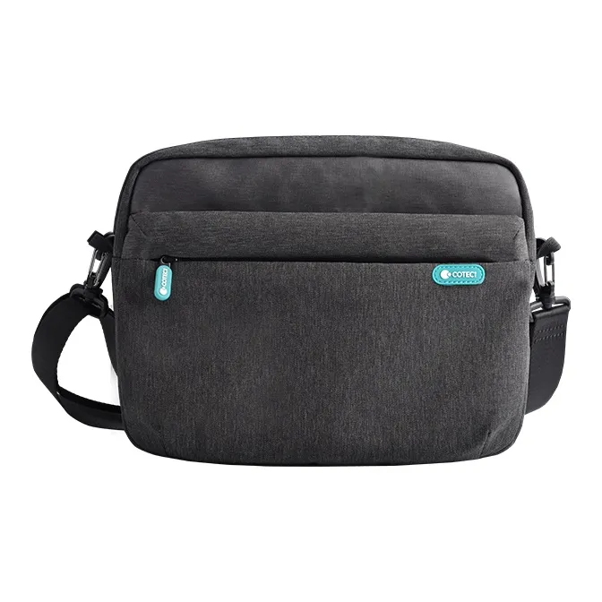 COTECi Oxford Crossbody Bag, Shoulder Bag Unisex Black-0