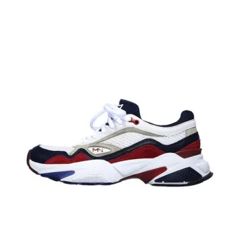 Skechers Kraz Wiley Low Top White/Blue/Red