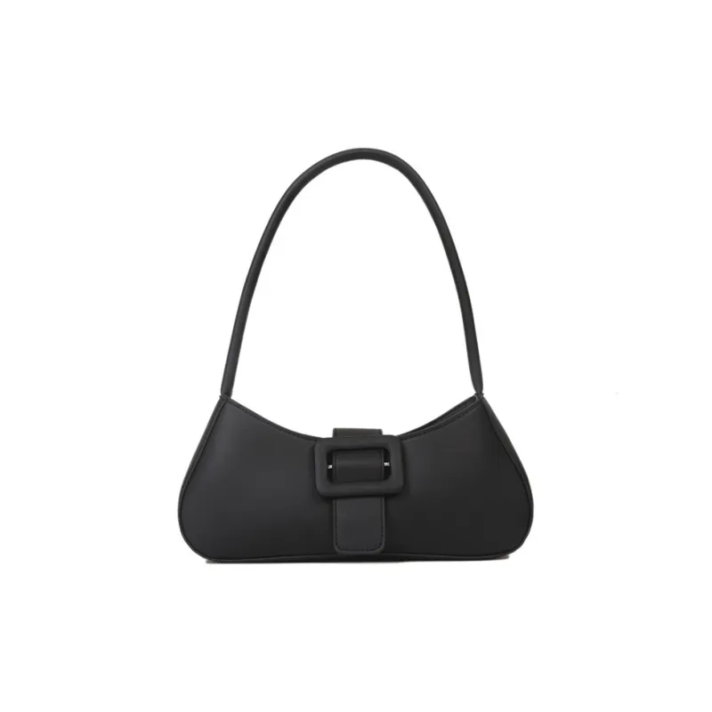 Barang Bear PU Shoulder Bag Women's Black/White/Khaki/Rose Red-0