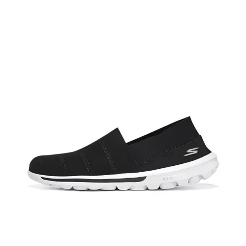 Skechers Go Walk 'Black White' Women's
