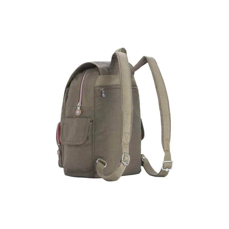 Kipling Polyamide Backpack Medium Size Women's Pure Beige Combination-2