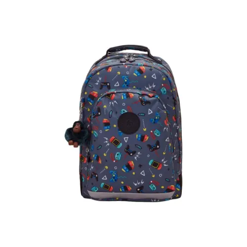 Kipling Backpacks Gaming Gray