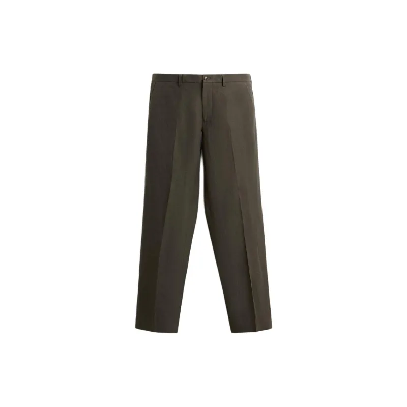 ZARA Suit Trousers Men Brown-1