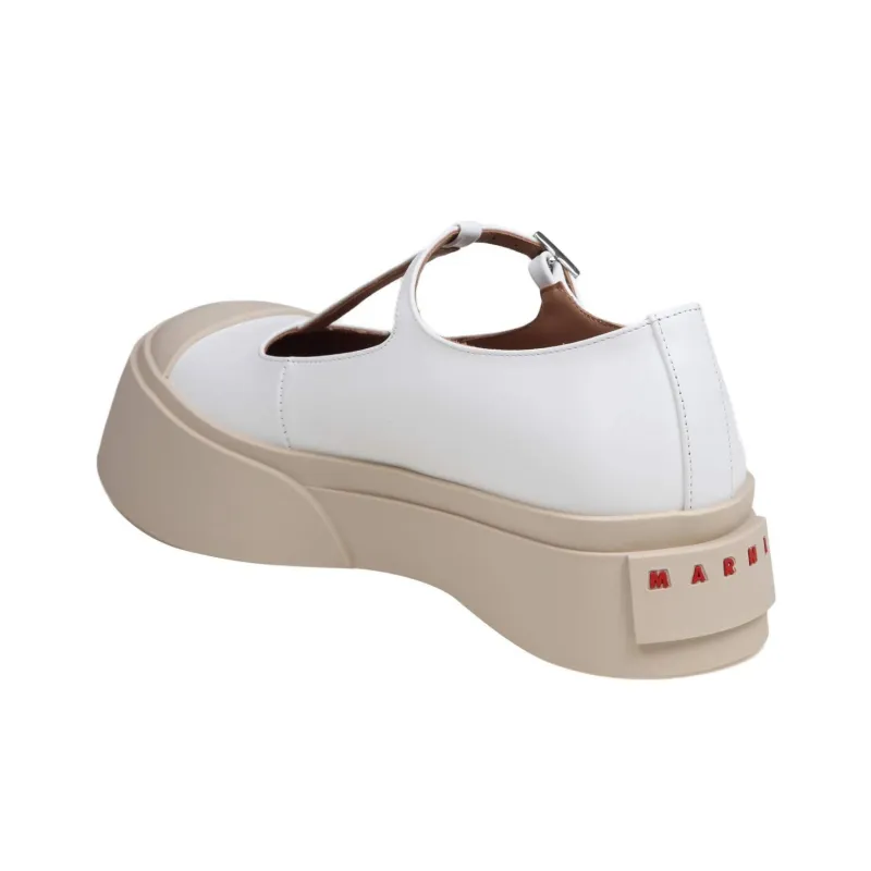 MARNI Casual Single Shoes Women's White-3