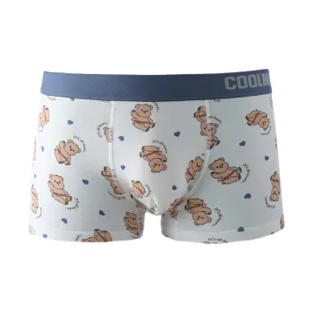 MADALLO Underpants Men's 1 Pack Warm White