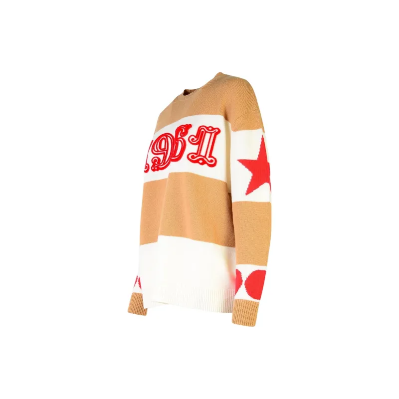 MaxMara Star Patterned Crewneck Jumper-2