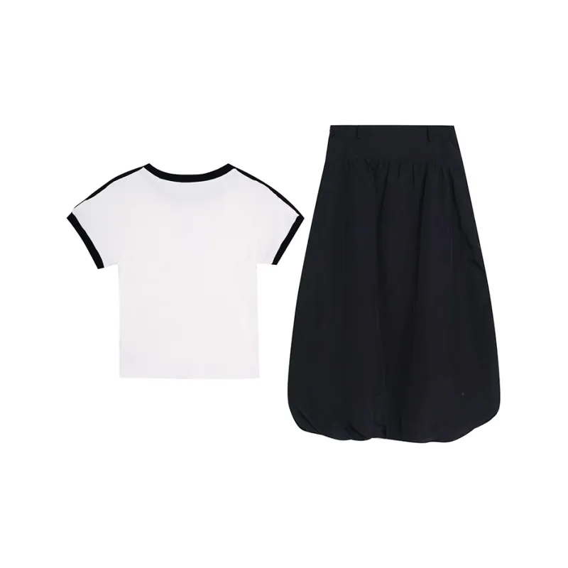 KUNZHUDAXIANG Fashion Skirt Set Women's-1