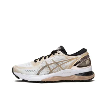 Asics Gel Nimbus 21 Platinum 'White Frosted Almond' Women's