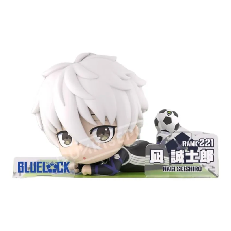 SUNRISEPOP Blue Lock Yoichi Isagi Kaito Sitting Posture Doll Chibi Figures 12.3cm-0