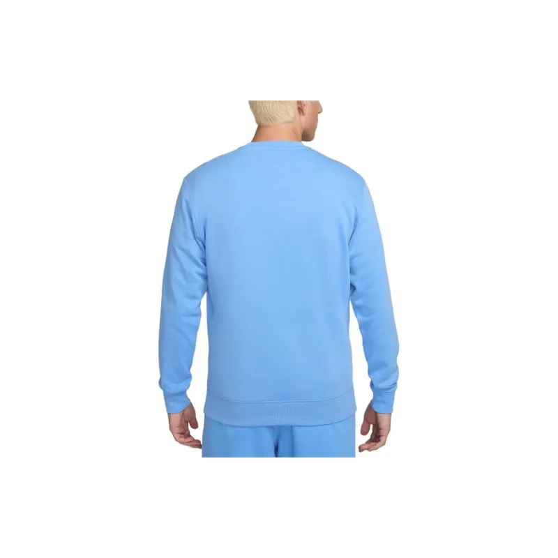 Nike Sportswear Club Men's French Terry Crew Sweatshirt Men's Blue-1