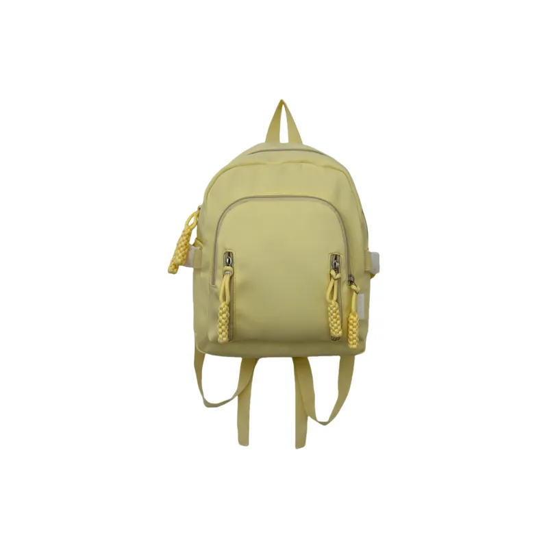 MOK Nylon Backpack Women's White/Black/Pink/Yellow/Blue-7