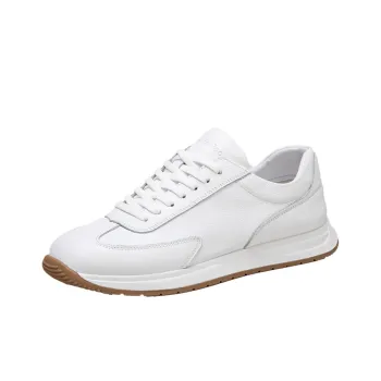 OCEANIA ROO Casual Shoes Men Low-Top Light Gray/Brown