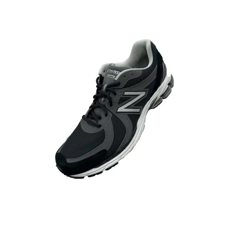 Comme Des Garçons HOMME x New Balance NB 860 V2 Anti Slip Wear Resistant Low Top Running Shoes Men's Black Gray-2