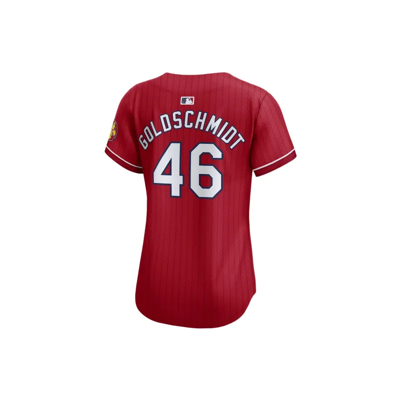 Nike Paul Goldschmidt St. Louis Cardinals City Connect Women's Nike Dri FIT Adv Mlb Limited Jersey-1