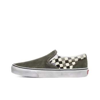 Vans Washed Classic Slip on Green