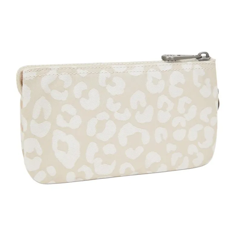 Kipling Polyamide With Polyester Wallet Storage Bag, Clutch Large Size Women's White-2