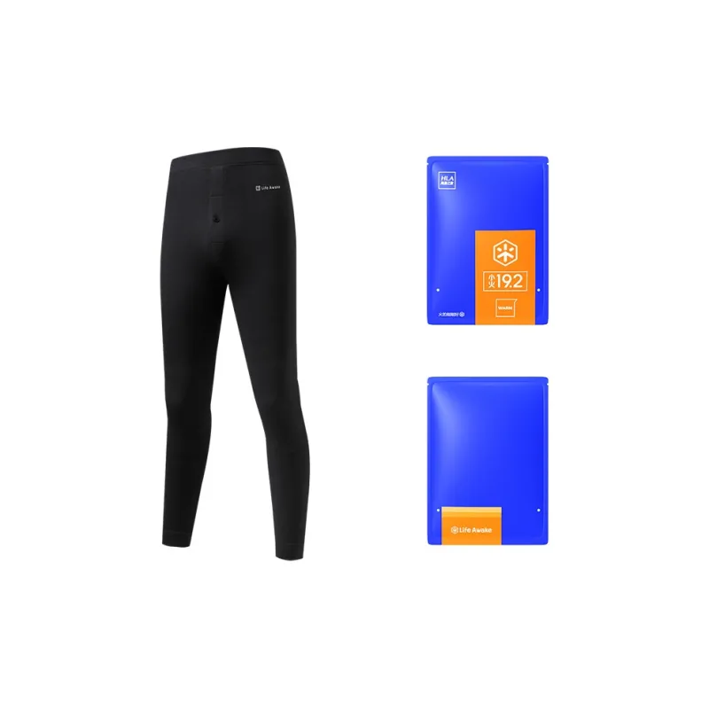 HLA Men Thermal Pants-5