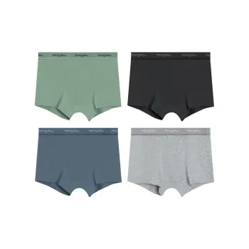 Red Bean Underpants Men's 4 Pack