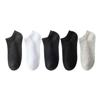 MADALLO No Show Socks Men's 5 Pack