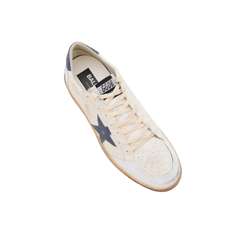 Golden Goose Ballstar Low Top Skateboard Shoes Men's White-4