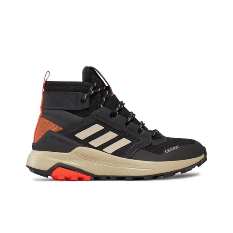 Adidas Terrex Trailmaker Cushioning Wear Resistant Mid Top Outdoor Shoes Women's Black Orange-1