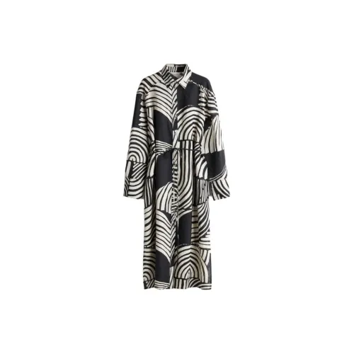 H&M Long-Sleeved Dresses Women's Black