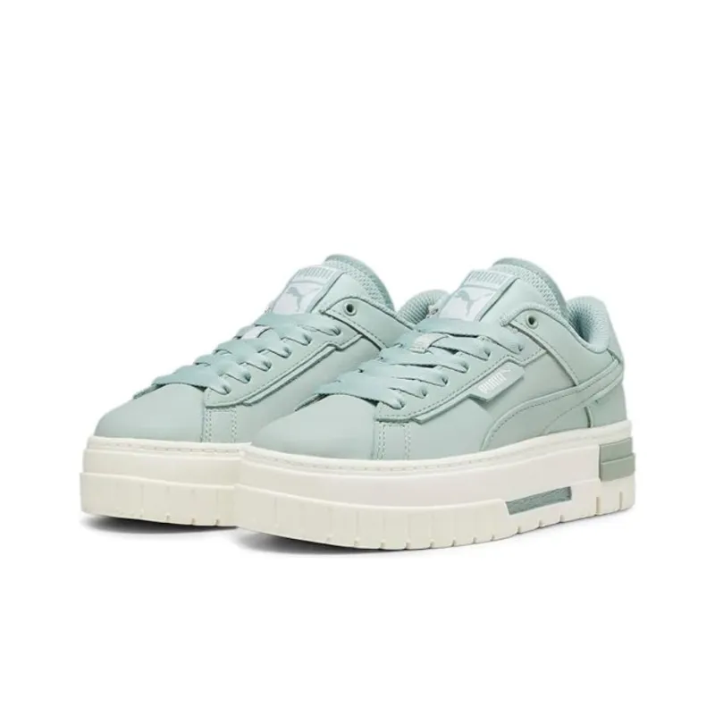 PUMA Anti Slip Wear Resistant Low Top Skateboard Shoes Women's Green-2