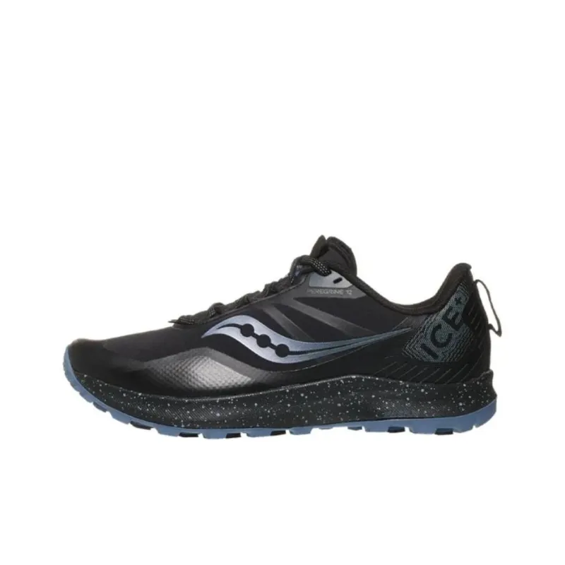 saucony Peregrine ICE+ 3 'Black Shadow'-0